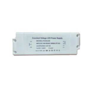 60W 12V Indoor Non-Dimmable LED Driver IP40 - 2 Year Warranty