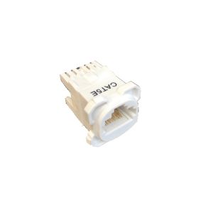 Cat 5e White Jack Mechanism Suits Clipsal Wall plates