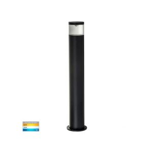 Havit HV1601T-BLK & HV1602T-BLK - Highlite Black 12V/240V TRI Colour LED Bollard Lights