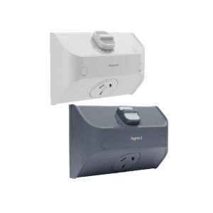 Legrand AQUA LIFE - WLF787 IP53 Weatherproof Single Powerpoint 10Amp - Shallow Mount