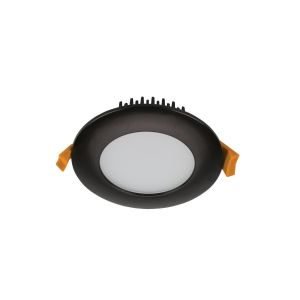 Domus Splash Round Black Tri Colour IP54 Series 13W LED Downlight 20622