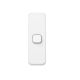 3041ALVW Flush Switch, 1 Gang, 250V, 10AX, Architrave, LED