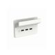 Clipsal Iconic USB Charging Station Skin with Shelf - All colour options-Vivid White