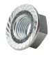 3/8 Flanged Nut Hot Dip Galvanised