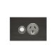 4015 Clipsal Saturn Switch Socket Outlet, 250V, 10A-Horizon Black