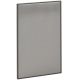 4060VX Clipsal Saturn Switch Grid Plate and Cover, Blank Plate, -Horizon Silver