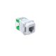40RJ45SMA5C-TN Clipsal Iconic - Modular Socket, Category 5E, RJ45, Unshielded