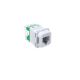 40RJ45SMA6AC-TN Clipsal Iconic - Modular Socket, Category 6A, UTP, RJ45, Unshielded