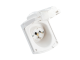 435VFS15 Socket Inlet, 3 Pin, 15A, 250V, IP34, Weatherproof Flap