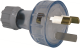 439S Plug Top, Straight, 3 Pin, 10A, 250V