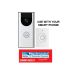 Matchmaster Wi-Fi Video Doorbell with Smart Device Access 50MM-WD01