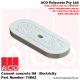 Aco Polycrete Type 1 Cement Lid Marked Electricity 75862