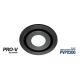 Ventair PRO-V Airbus 200mm Square/Round Fascias with LED Light Option Matt Black | White | Silver
