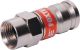 RG6 Quad Compression Crimp F Type (Foxtel Approved) APFTRSF6L