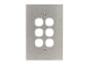 BSL36VH Switch Grid Plate and Cover, 6 Gang, BSL Style, Less Mechanism, Over Size