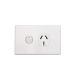 C2015/20 20A Single Power Point Switch Socket Outlet, Classic, 250V, 