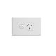C2015D Single Switch Socket Outlet, Classic, 250V, 10A, 2 Pole