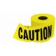 75mm x 100m Yellow Caution Tape