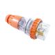 Connected Switchgear IP66 3 Pin Round 32A Straight Plug