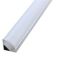 Surface mount corner aluminium LED Channel with opal diffuser 2.5M