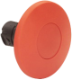 NHP PUSHBUTTON 22.5MM PLASTIC MUSH MOMENTARY 60MM RED D7PMM64