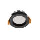 Domus Deco Round Tri Colour Black 8W LED Downlight 70mm Cut Out 20411