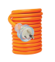 10m 10A plug (15A lead) Heavy Duty Extension Lead with Neon indicator