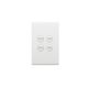 Legrand ED770/4MW Excel Life™ 4 Gang Switch, 16A Matt White