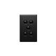 Legrand ED770/5MB Excel Life™ 5 Gang Switch, 16A Matt Black