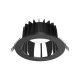 Domus EXPO-25 Low Glare 25W LED Tri Colour Downlight Black 20712