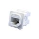 12 Pack Garland Cables Clipsal Style Cat5E jacks White MT54501C