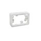 Hager Silhouette Mounting Block White