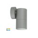 Havit Tivah Silver TRI Colour 240V & 12V Fixed Down Wall Pillar Lights HV1145T-HV1147T