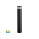 Havit HV1606T-BLK - Maxi 600 Stainless Steel Black 12V/240V TRI Colour LED Bollard Lights