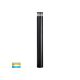 Havit HV1618T-BLK-240V Maxi 900 Stainless Steel Black Louvred Tri Colour LED Bollard Light