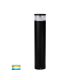 Havit HV1628T-BLK-RND - 240V Divad 600mm Black Tri Colour LED Bollard Light