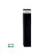 Havit HV1628T-BLK-SQ - 240V Divad 600mm Black Tri Colour LED Bollard Light