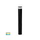 Havit HV1629T-BLK-RND - 240V Divad 1000mm Black Tri Colour LED Bollard Light