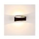 Havit Luxe Black TRI Colour Up & Down LED Wall Light HV3661T-BLK