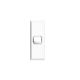 HPMXLA770/1  HPM Excel Architrave switch 1 Gang 10A White | Black