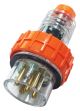 Connected Switchgear IP66 5 Pin Round 40A Straight Plug