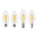 Feggari 4W Dimmable LED 2700K Filament Candle Lamps