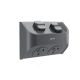 Legrand AQUA LIFE - WLF777CG IP53 Weatherproof Double Powerpoint 10Amp - Flush Mount - Cement Grey