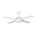 Martec Discovery MDF1243W 48″ 1200mm Ceiling Fan with 15W Tri Colour LED Light White