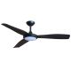 Martec Viper 52″ DC Ceiling Fan with Tri Colour LED Light option MVDC1333MMR Matt Black