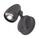 Domus 15W MURO Tri Colour Spot Light IP54 Dark Grey 25054