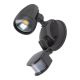 Domus 15W MURO Tri Colour Spot Light with sensor IP44 Dark Grey 25057