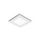 Martec Small flow square series fan white with 12W tri colour LED light MXFLFS25W