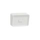 Clipsal Iconic Outdoor 1 Gang, Switch, White horizontal O3041HA-XW