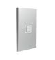 Clipsal Iconic Styl Skin 1 Gang Switch S3041C - 3 Colour Options Crowne | Silver Shadow | Silver